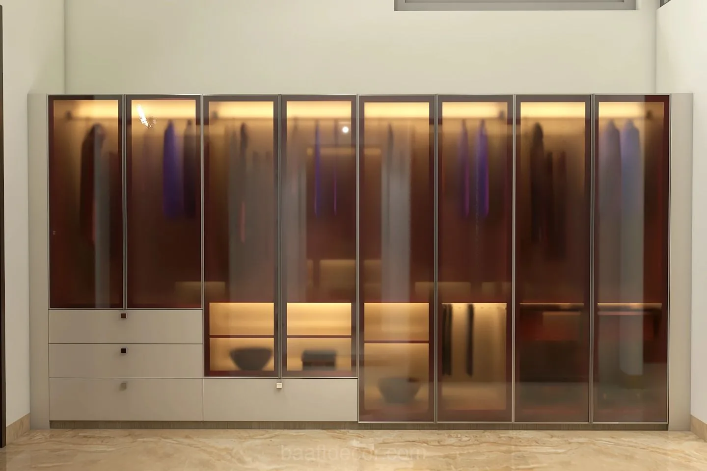 Sliding wardrobes
